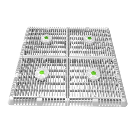 Powerplay Wave Drain with Frame & Vented Riser Ring PO2772931